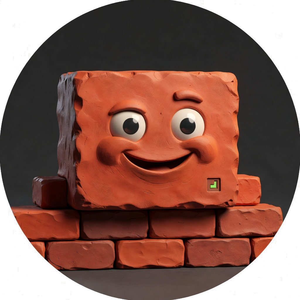 Brick, a friendly three-dimensional clay brick agent